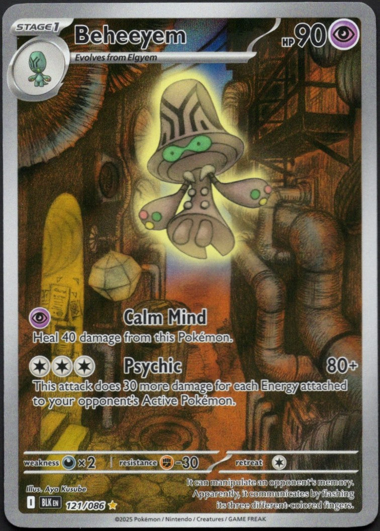 Beheeyem #121/086 Black Bolt