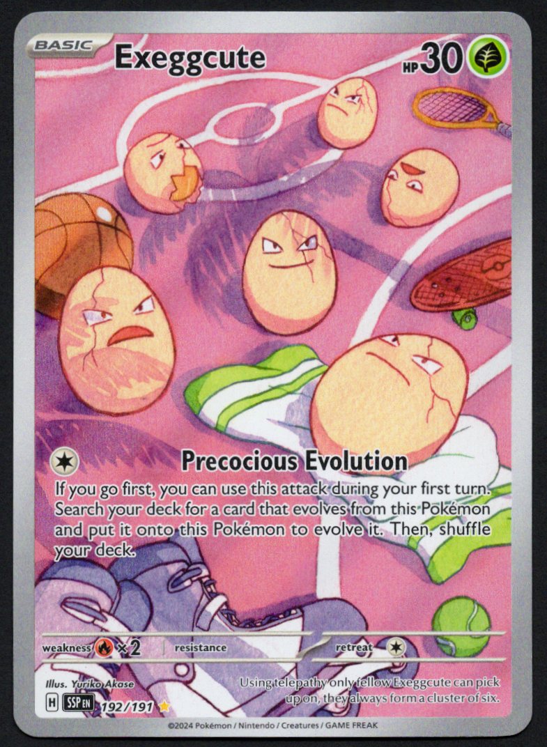 Exeggcute # 192/191 Surging Sparks