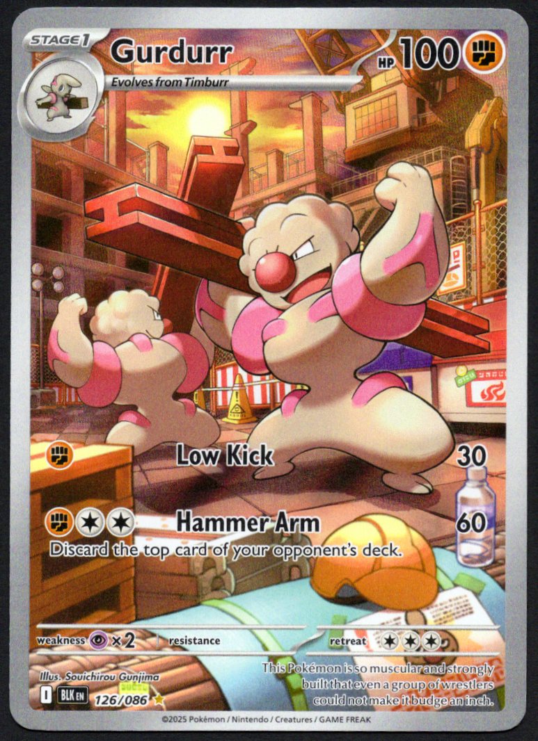 Gurdurr #126/086 Black Bolt