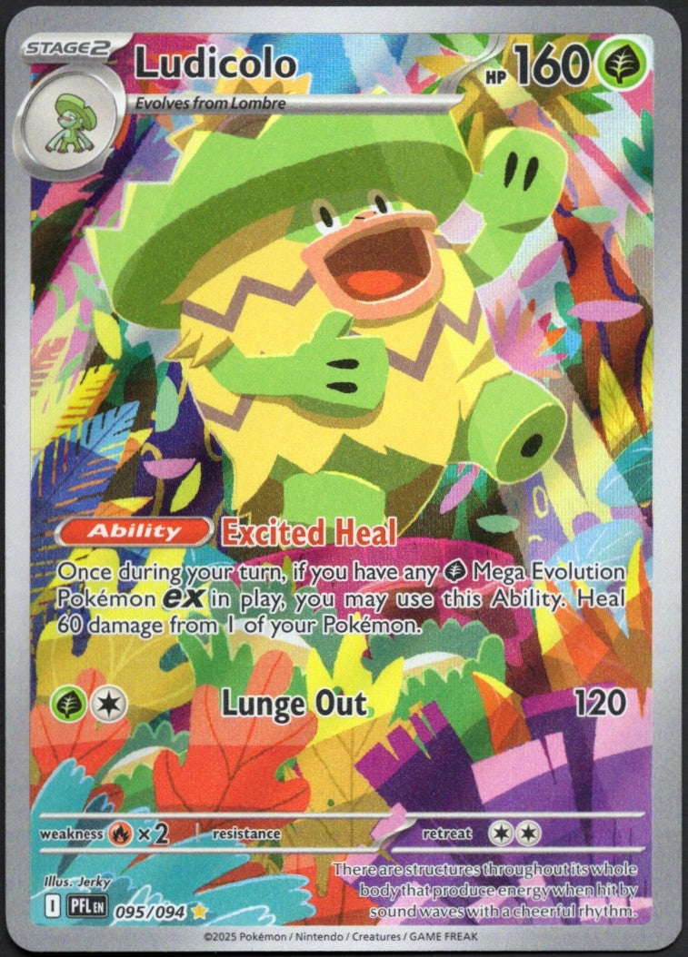 Ludicolo #095/094 Phantasmal Flames