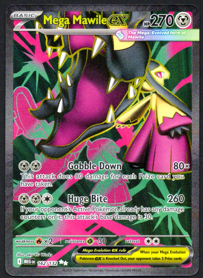 Mega Mawile EX #162/132 Mega Evolutions