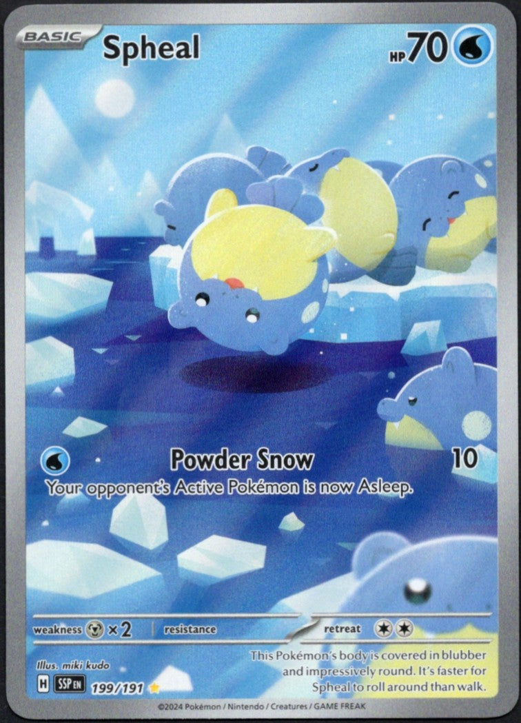 Spheal #199/191 Surging Sparks