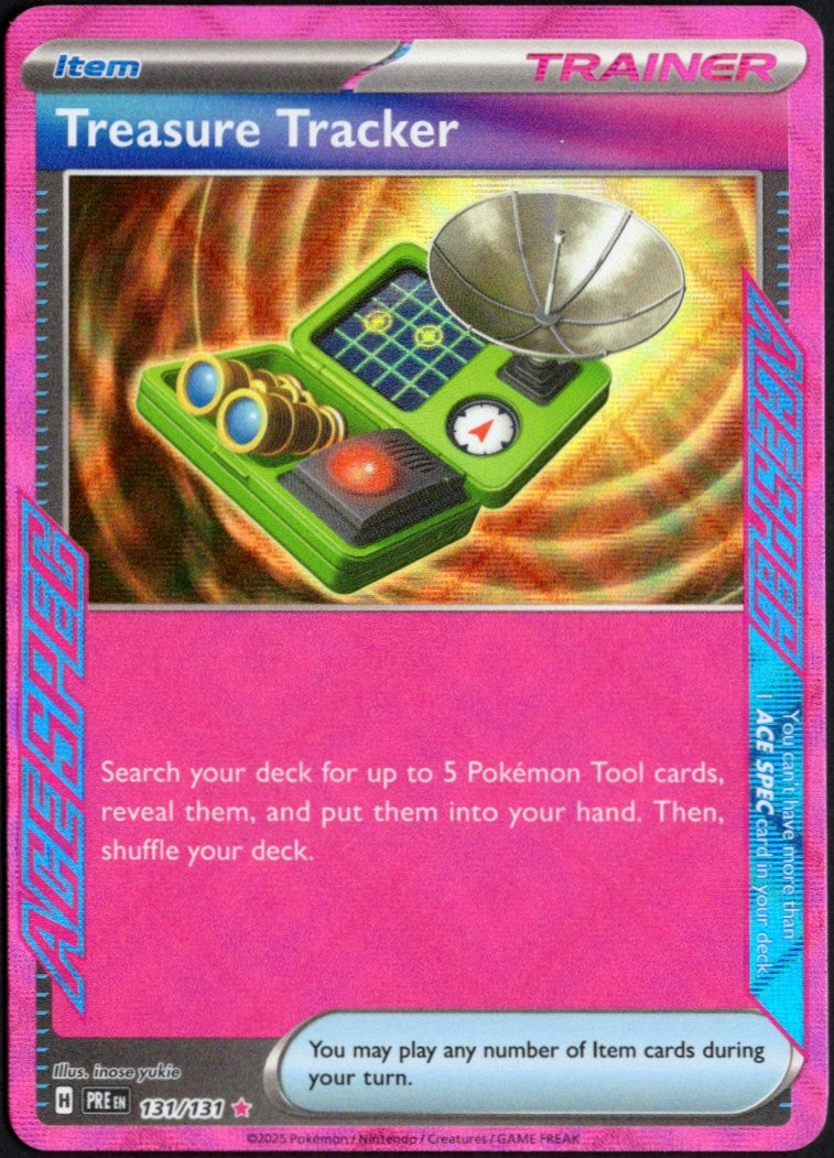 Treasure Tracker #131/131 Prismatic Evolutions