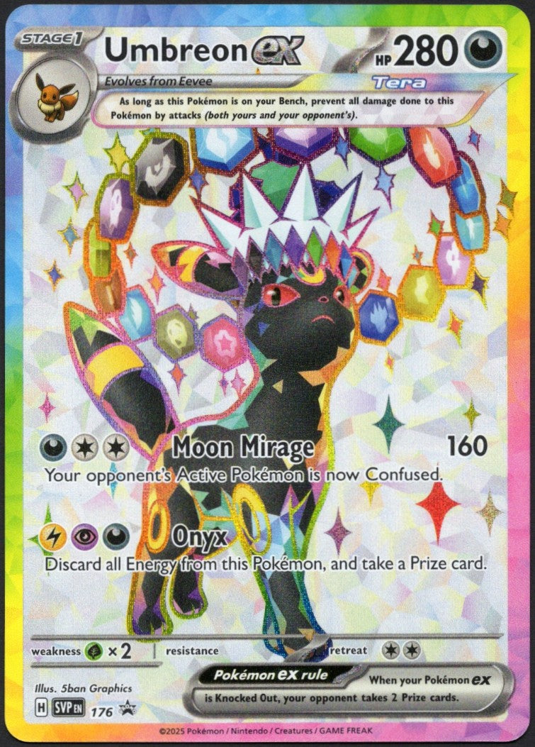 Umbreon EX #176 Prismatic Evolutions Promo